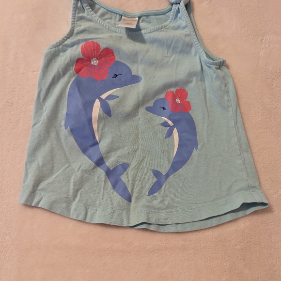 5/$20🩵 Gymboree Girl's Short Sleeve Tank Top - Picture 6 of 10